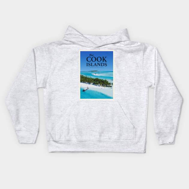 Visit Cook Islands Kids Hoodie by Mercury Club